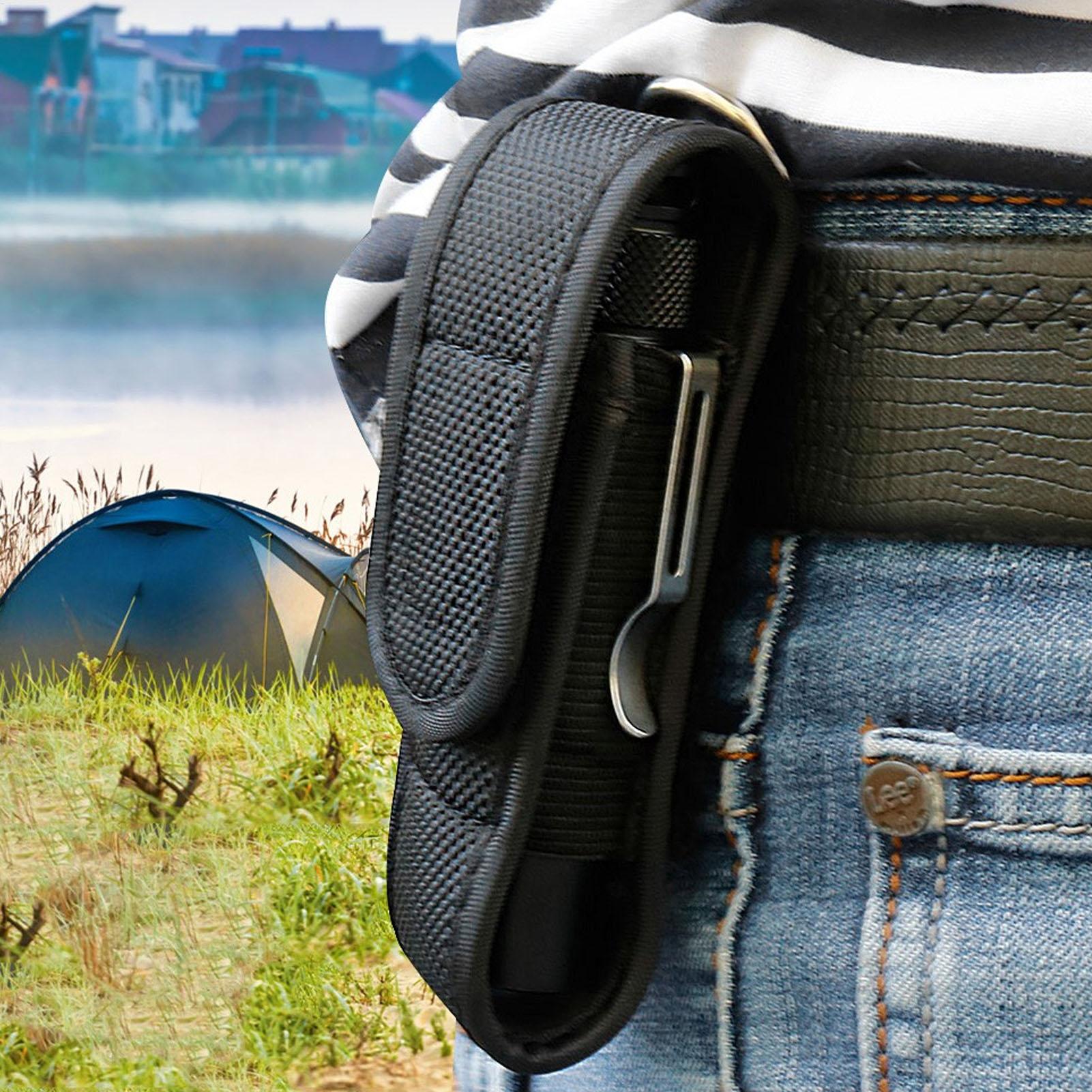 Outdoor Hunting Lights - LED Flashlight Protective Case Outdoor Waist