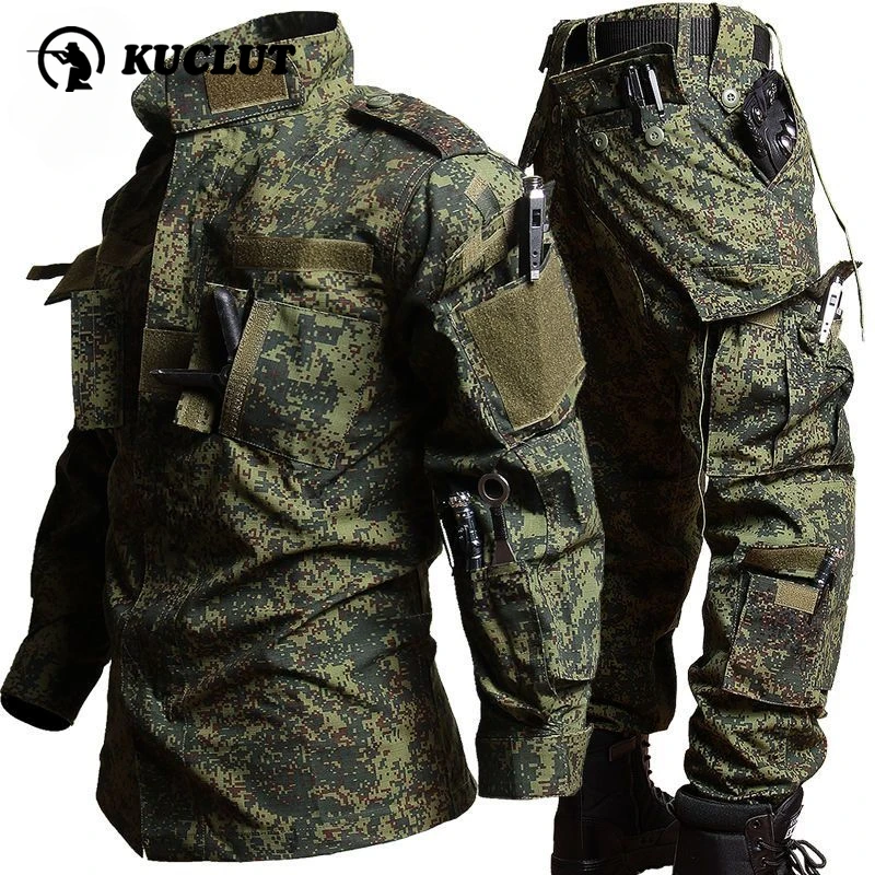 Hunting Outdoor Wear - Men's Spring Outdoor Set Wear Resistant