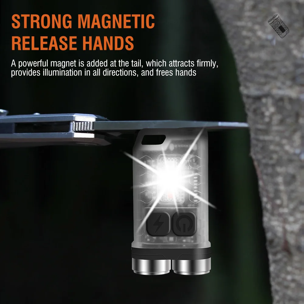 BORUiT V3 LED Keychain Portabl - огляд і ціна Outdoor Hunting Lights