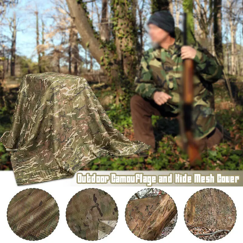 Camouflage Hidden Net Outdoor  - огляд і ціна Outdoor Hunting Fabric