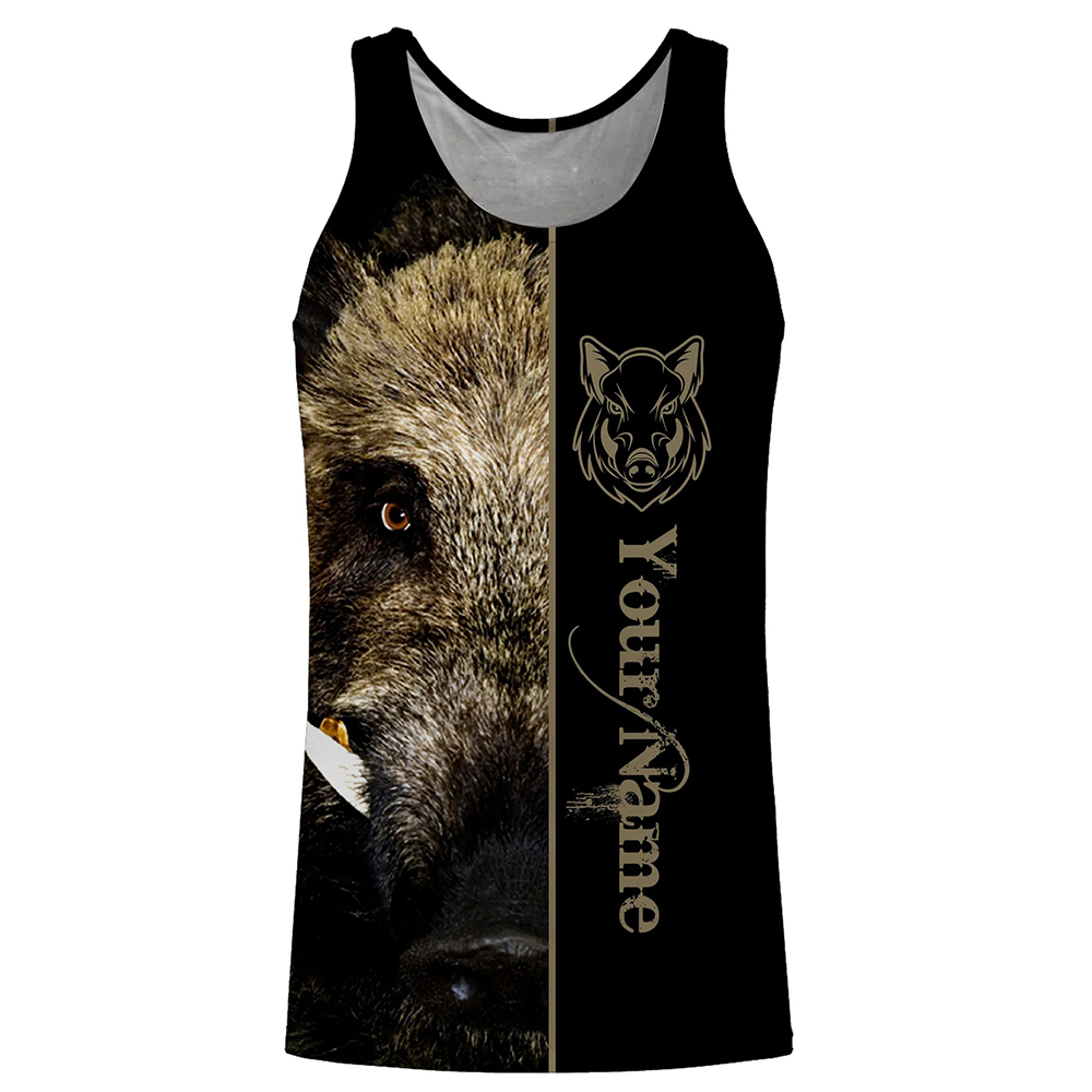 Custom Name Boar Hunter Tank T - огляд і ціна Wildman Hunting & Outdoor Photos