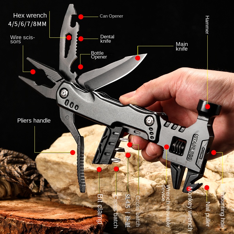 Multifunctional Pliers Multito - огляд і ціна Outdoor Hunting Knife Set