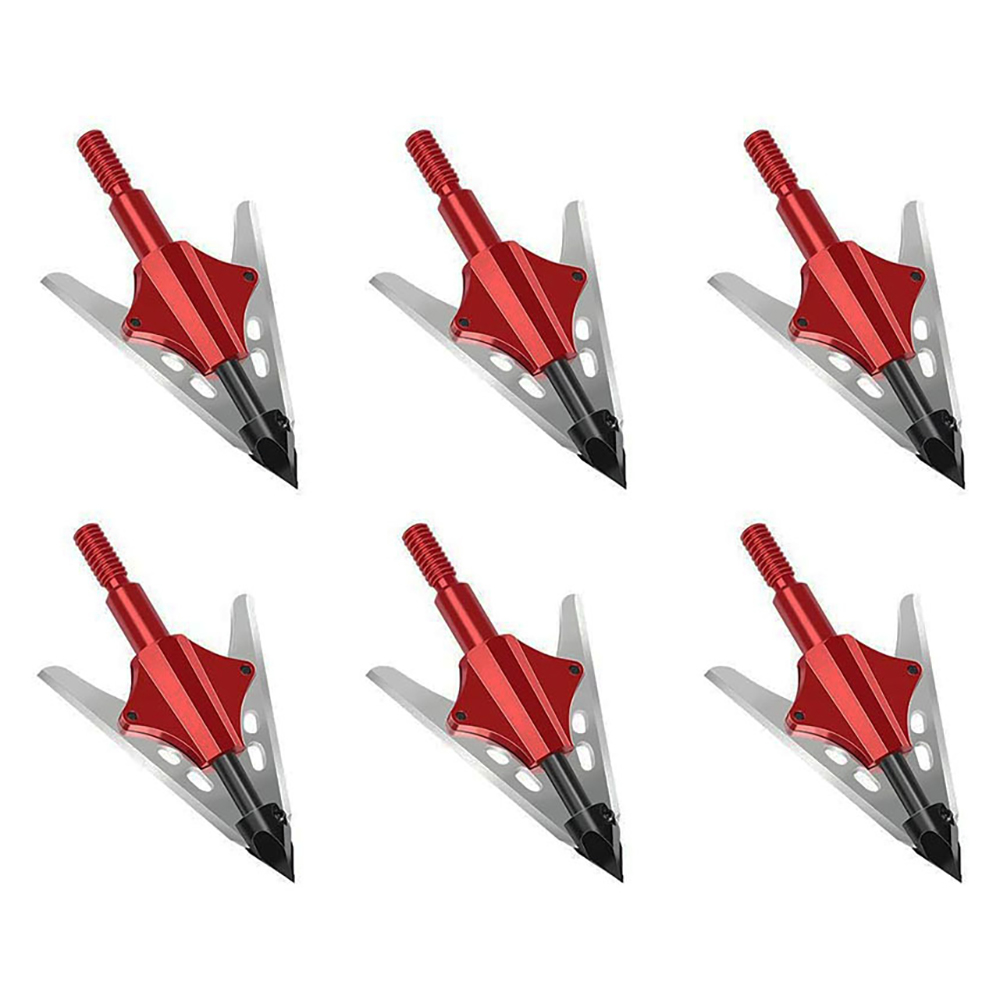 【STOCK】6 Pcs Hunting Broadhead - огляд і ціна Hunting Bow Compound
