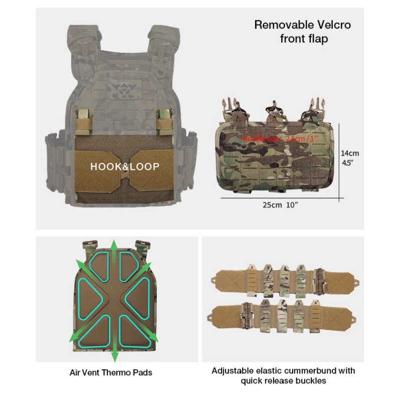 YAKEDA Tactical Vest 6094 Fast - огляд і ціна Hunting Outdoor Gear