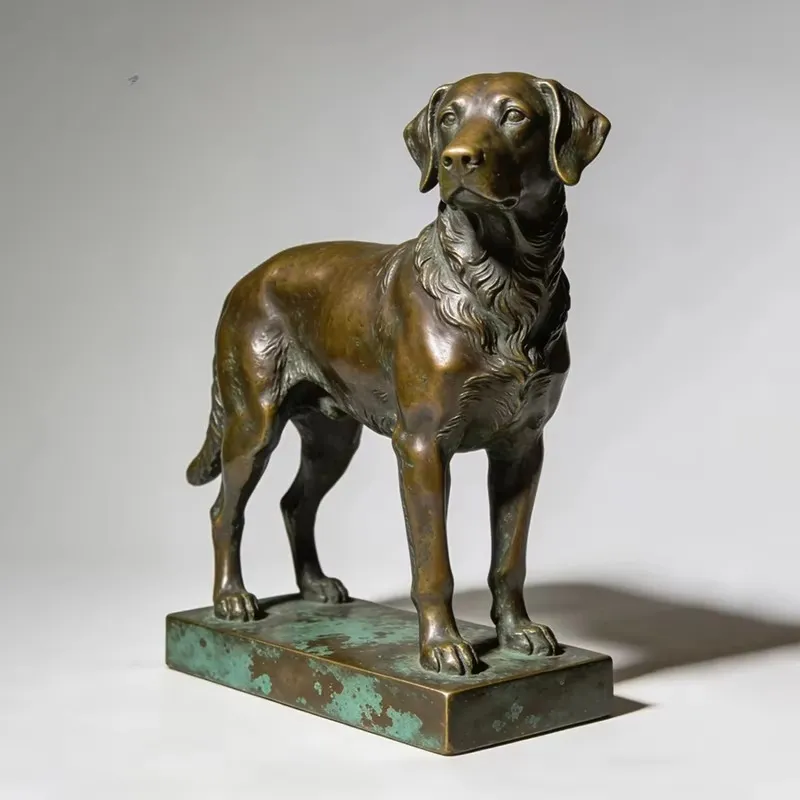 Cast Bronze Outdoor Hunting Do - огляд і ціна Outdoor Hunting Dog Statue