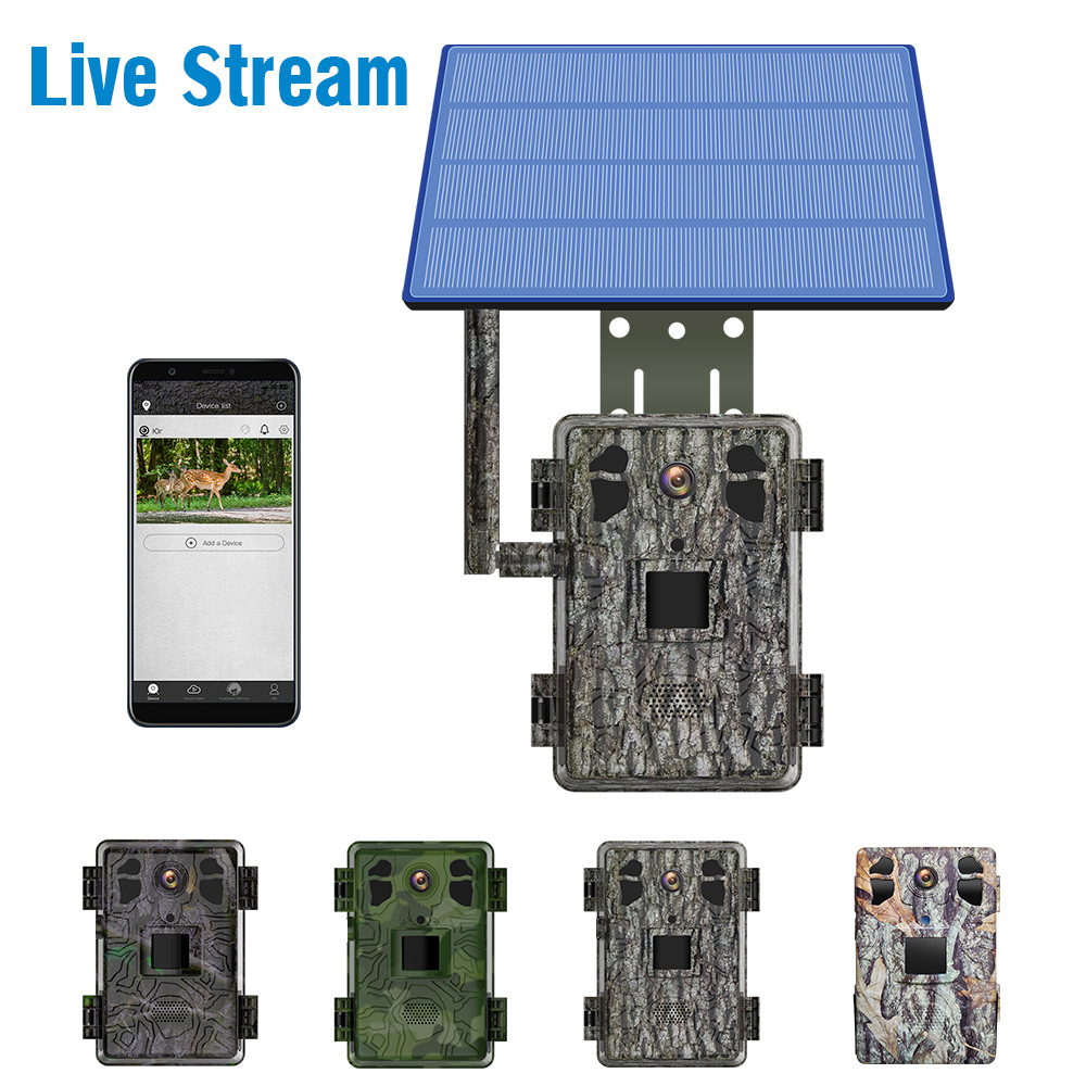 4G LTE Solar Hunting Trail Cam - огляд і ціна Outdoor Hunting Video Camera