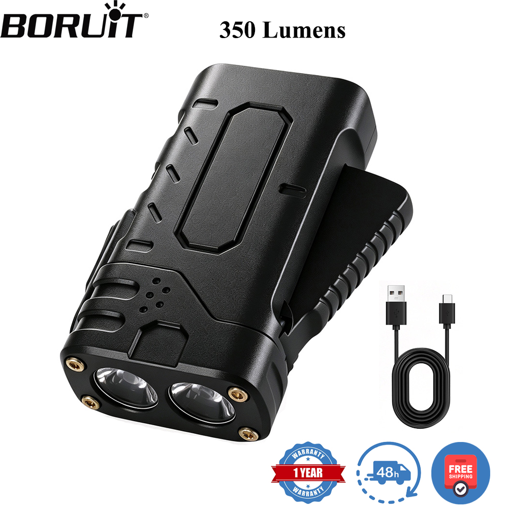 BORUIiT Hand Crank EDC LED Fla - огляд і ціна Outdoor Hunting Lights