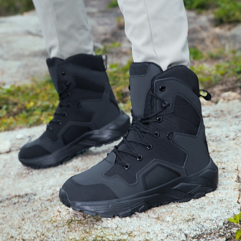 Men Tactical Boots Lace Up Wil - огляд і ціна Wildman Hunting & Outdoor Photos