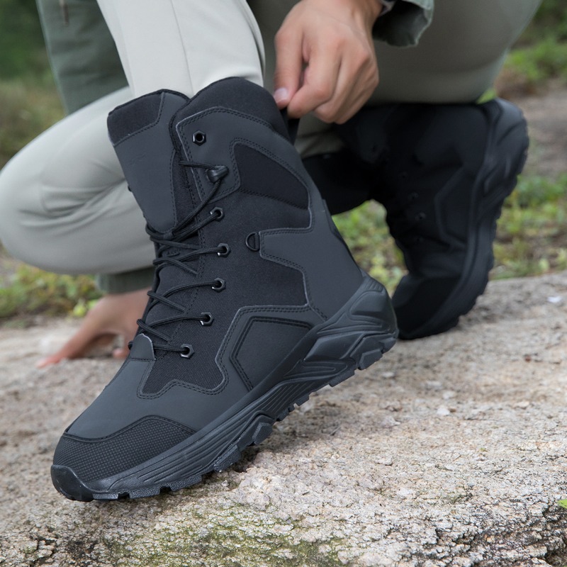 Men Tactical Boots Lace Up Wil - огляд і ціна Wildman Hunting & Outdoor Photos