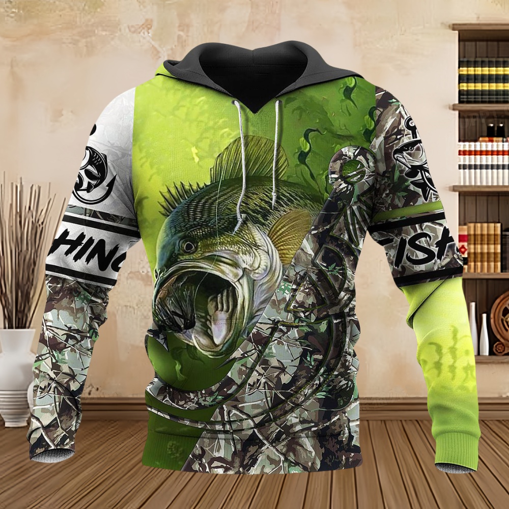 Wild Fishing Print 3D Casual H - огляд і ціна Wildman Hunting & Outdoor Photos